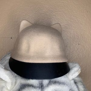 Bcbg Maxazria Felt Kitty Cap